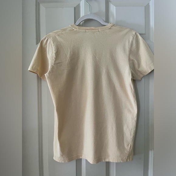 Topman “Burger Belly” graphic short sleeve t-shirt..mellow yellow unisex size S - Picture 2 of 4